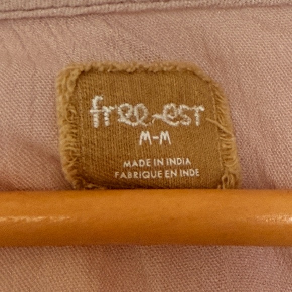 Elegant Ruffled Women's Top in Taupe - Picture 4 of 4